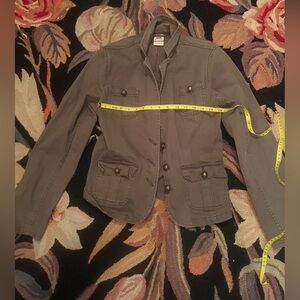 Faded Glory Green Military Style Jacket